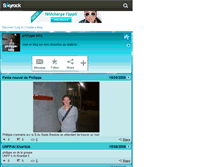 Tablet Screenshot of philippe-billy.skyrock.com