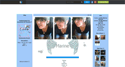 Desktop Screenshot of mademoiselle-marinec.skyrock.com