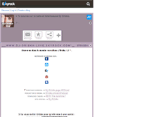 Tablet Screenshot of dj-oriska-l0ve.skyrock.com