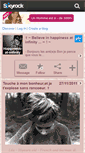 Mobile Screenshot of happiness-at-infinity.skyrock.com