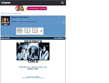 Tablet Screenshot of destiny-s-child.skyrock.com