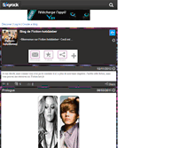 Tablet Screenshot of fiction-hotxbieber.skyrock.com