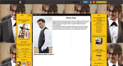 Desktop Screenshot of love-johnny-deppx10.skyrock.com