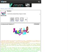 Tablet Screenshot of handivol.skyrock.com