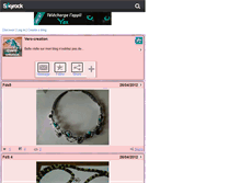 Tablet Screenshot of cvero-creation.skyrock.com