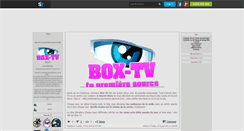 Desktop Screenshot of box-tv.skyrock.com