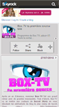 Mobile Screenshot of box-tv.skyrock.com