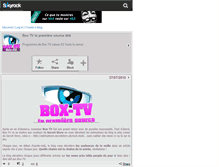 Tablet Screenshot of box-tv.skyrock.com