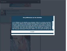 Tablet Screenshot of justin-crystal-fic.skyrock.com