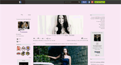 Desktop Screenshot of ninadobrevfan.skyrock.com