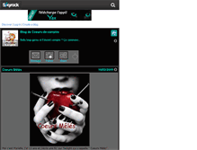 Tablet Screenshot of coeurs-de-vampire.skyrock.com