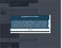 Tablet Screenshot of le-steph74.skyrock.com