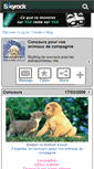 Mobile Screenshot of concoursanimaux.skyrock.com