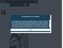 Tablet Screenshot of perle-hilary.skyrock.com