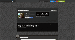 Desktop Screenshot of je-taime-diego-x3.skyrock.com