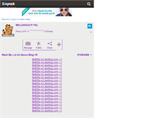 Tablet Screenshot of bell0uuu.skyrock.com