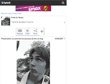 Tablet Screenshot of fuite-du-temps.skyrock.com