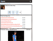 Tablet Screenshot of dj-doux974.skyrock.com
