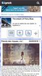 Mobile Screenshot of fairyblue75.skyrock.com