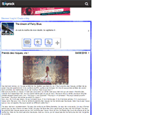 Tablet Screenshot of fairyblue75.skyrock.com