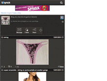 Tablet Screenshot of cherche-lingerie-2-femme.skyrock.com