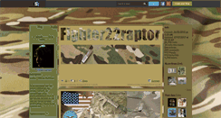 Desktop Screenshot of fighter22raptor.skyrock.com