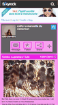 Mobile Screenshot of cathylamerveille.skyrock.com