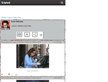 Tablet Screenshot of anne-hathawayy.skyrock.com
