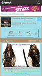 Mobile Screenshot of jack-sparrow-in-love.skyrock.com