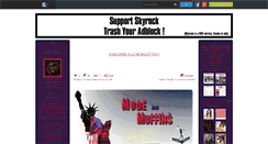 Desktop Screenshot of modeandmuffins.skyrock.com