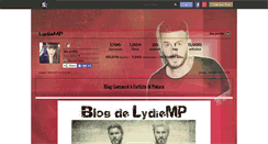 Desktop Screenshot of lydiemp.skyrock.com