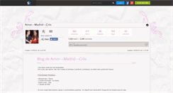 Desktop Screenshot of amor--madrid--criis.skyrock.com