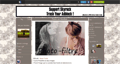 Desktop Screenshot of photo-filtre.skyrock.com