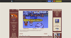 Desktop Screenshot of animal-cross-x.skyrock.com