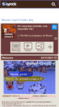 Mobile Screenshot of animal-cross-x.skyrock.com