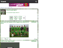 Tablet Screenshot of equipe-algerie.skyrock.com