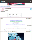 Tablet Screenshot of fanficsakura.skyrock.com