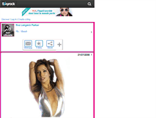 Tablet Screenshot of eva-officielle.skyrock.com