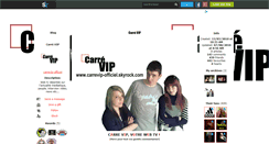 Desktop Screenshot of carrevip-officiel.skyrock.com