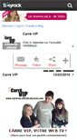 Mobile Screenshot of carrevip-officiel.skyrock.com