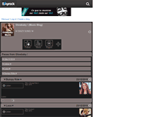 Tablet Screenshot of glowbaby-music.skyrock.com