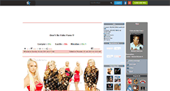 Desktop Screenshot of bedont-fakefans.skyrock.com