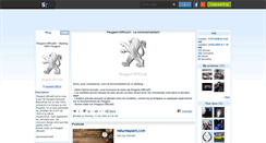 Desktop Screenshot of peugeot-official.skyrock.com