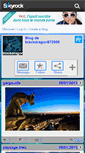 Mobile Screenshot of blackdragon672006.skyrock.com