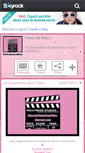 Mobile Screenshot of cherchefilmspourfilles.skyrock.com