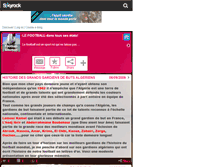 Tablet Screenshot of football-emotion.skyrock.com