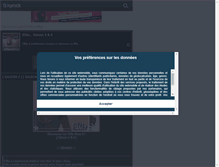 Tablet Screenshot of elliasims2.skyrock.com