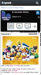 Mobile Screenshot of disney-tv-chanel.skyrock.com