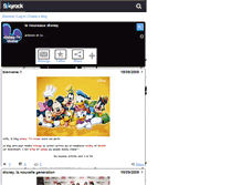 Tablet Screenshot of disney-tv-chanel.skyrock.com