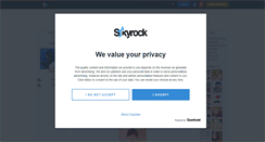 Desktop Screenshot of popsicle.skyrock.com